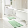 thumbnail image 2 of Derby 2-Piece Microfiber Bath Mat Set, Aqua, 17x24 and 20x30 Inches, 2 of 2