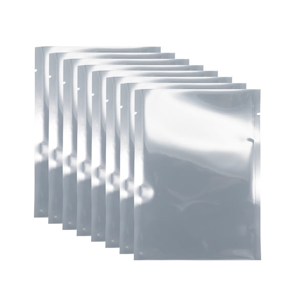 Unique Bargains 25 Pcs Sac Antistatique Bouclier Sac de Protection, Dessus Plat Ouvert, 4.3 Pieds x 5.9 Pieds