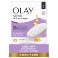 thumbnail image 1 of Olay Age Defying Bar Soap with Vitamin E and Vitamin B3 Complex Beauty Bars, 8 Bars, 1 of 7