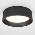 thumbnail image 3 of Artika Alton Modern LED Flush Mount Ceiling Light Fixture, Black, 3 of 5