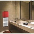 thumbnail image 1 of Alpine Industries Hemlock Séchoir à Mains Électrique Commercial Automatique à Grande Vitesse en Acier Inoxydable Rouge avec Protège-Mur, 1 of 10