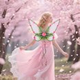 thumbnail image 4 of EGNMCR Home Decor, Room Decor, Wall Decor Elven Butterflys Wing Thin Cicada-Wing Wing Set Festival Party Performance Props A Wing, 4 of 7