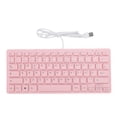 thumbnail image 2 of 78 Keys USB Keyboard, Wired Compact Silent Keyboard for PC Laptop Gaming and Office, with Anti Slip Foot Pads, Comfortable Design, 2 of 7