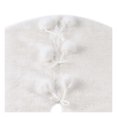 thumbnail image 3 of Holiday time White Fur Tree Skirt,48 inch, white colour, 3 of 4