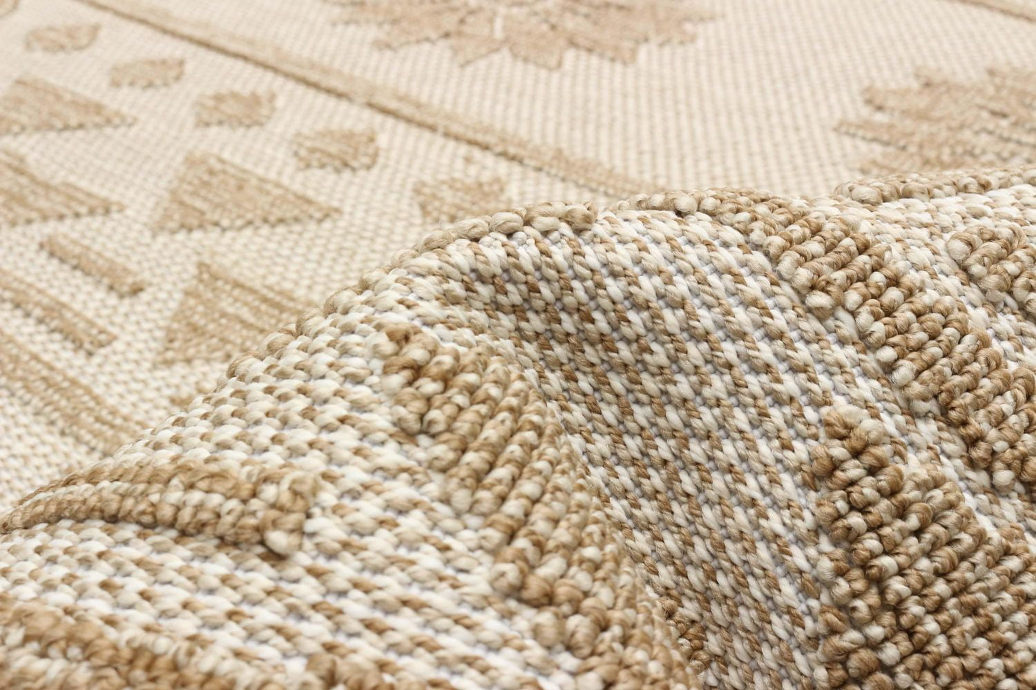 ECARPET Jute Style Area Rug for Bedroom, Living Room, Dining Room Finley Collection