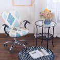 thumbnail image 4 of Abbracc Spandex Stretch Dining Chair Pads, For Office Swivel Chairs, 15-20 Inch Diameter Rhombus, 4 of 7