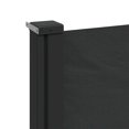thumbnail image 5 of vidaXL Retractable Side Awning Black 220x600 cm, 5 of 5
