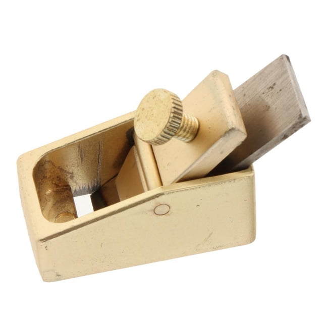 Small Brass Mini Planes Violin Making Tool Mini Woodworking Plane - Gold M Golden M