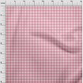 thumbnail image 3 of oneOone Viscose Chiffon Fabric Gingham Check Printed Fabric 1 Yard 42 Inch Wide, 3 of 4
