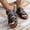 Black, variant on Nude Flat Sandals Women's Flat Shoes Ladies Beach Sandals Summer Non-Slip Causal Slippers Greek Sandals Women on Clearance