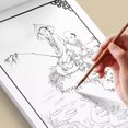thumbnail image 2 of Chinese Painting White Drawing Copying Album, Chinese Calligraphy Paper Book, Tracing Writing Practice Paper Workbook (S3), 2 of 8