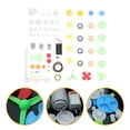 thumbnail image 4 of MasteelfCA 112 Pcs Roues en Plastique Engrenages Moteur CC Kit Moteur Électrique Jouets Accessoires, 4 of 7