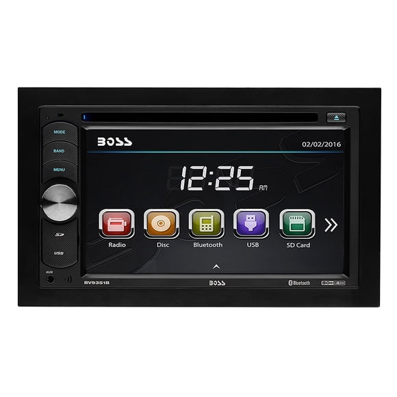 BOSS Audio BVB9351RC Lecteur Multimédia pour Véhicule à Écran Tactile Bluetooth Double DIN