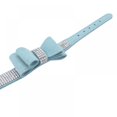 thumbnail image 3 of Pet Dog Leather Rhinestones Bow Knot Collar Crystals Bling Diamonds for Small Medium Large Dogs, 3 of 9