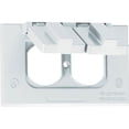 thumbnail image 1 of Sigma 14245WH 1 Gang Blanc Étanche Couvercle de Prise Duplex, 1 of 2