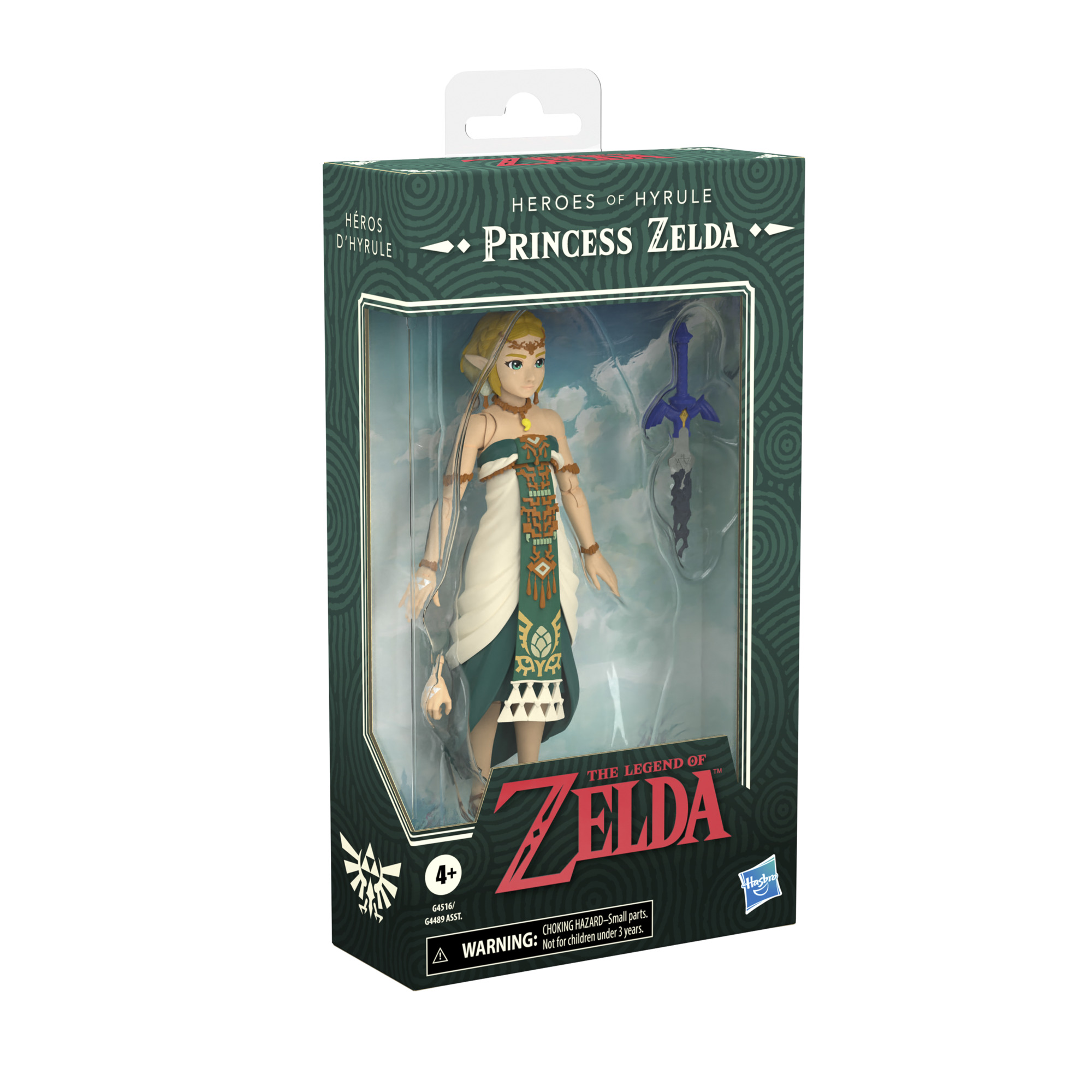 The Legend of Zelda Héros d'Hyrule Princesse Zelda, figurine de collection premium à l'échelle 15 cm, The Legend of Zelda: Tears of the Kingdom