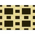 thumbnail image 1 of Ahgly Company Tapis Rectangulaire Lavable en Machine Intérieur Transitionnel Marron Chocolat, 3 Pieds x 5 Pieds, 1 of 7