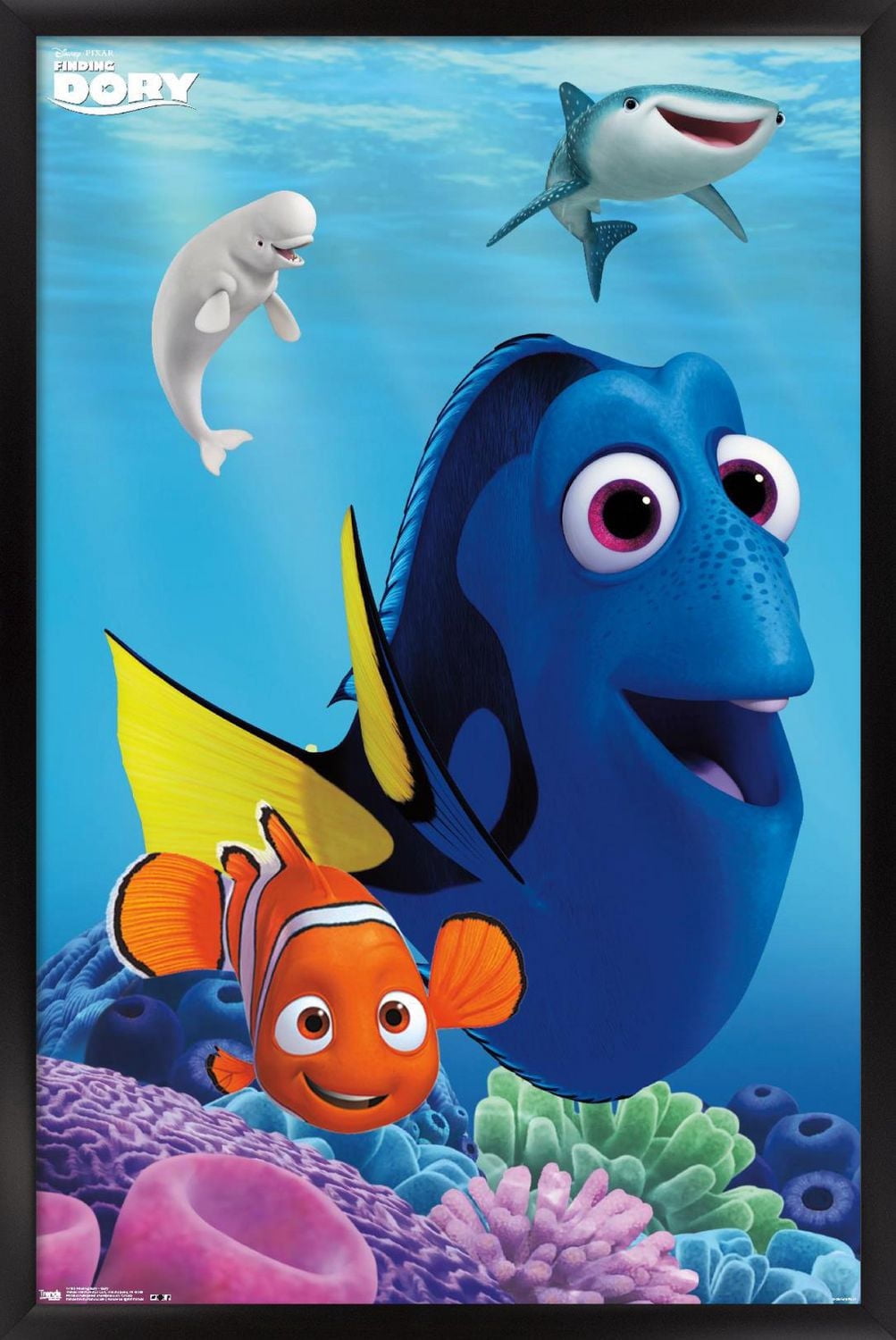 Disney Pixar Finding Dory - Wall Poster, 22.375" x 34"