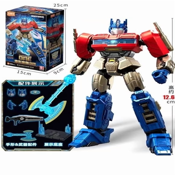 Transformers Robot Building Block Toys Bumblebee Optimus Prime Action Movable Model Figure Kids Collection Toys
