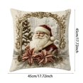 thumbnail image 2 of BKER Housses de 4 Designs Festifs de Renne et Flocon de Neige pour Canapé et Maison, 2 of 6