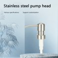 thumbnail image 4 of Bgsha Stainless Steel Pump Head Push Type Lotion Pump Head, 4 of 8