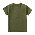 thumbnail image 4 of Birdeem Haut à Manches Courtes pour Enfants Garçons Filles Mode Confortable Couleur Unie Bouton Col Rond, 4 of 12
