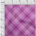 thumbnail image 2 of oneOone Cotton Cambric Purple Fabric Check Sewing Craft Projects Fabric Prints By Yard 56 Inch Wide, 2 of 5