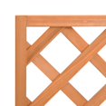 thumbnail image 5 of vidaXL Planter with Trellis Brown Solid Wood Fir, 5 of 5