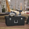 thumbnail image 3 of Coffre de rangement Footlocker de Sterilite en noir, 3 of 3