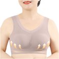 thumbnail image 4 of AherBiu Plus Size Bras for Women High Support Seamless Bralettes Full Coverage No Padding Comfort Everyday Bras, 4 of 7