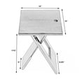 thumbnail image 2 of Butler Specialty Company Hammond 11.75"W Solid Wood Folding Side Table - Black, 2 of 2