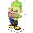 thumbnail image 3 of Splatoon 2 Series Inkling Boy Neon Green Plush Toy, Cartoon Game Doll Figurine,10 inch, 3 of 4
