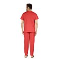 thumbnail image 4 of Inkmeso Solid Nightwear Set For Mens Tshirt And Pants Pajama Set Short Sleeve Pjs Loungewear Set, 4 of 8
