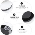 thumbnail image 3 of Miroir de Maquillage Rond Grossissant 15X avec Ventouse 3,5 Pouces, 3 of 8
