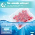 thumbnail image 4 of Promotion Clearance! 10pcs Kitchen Fresh Bags Reusable Stasher Bag Freezer Storage Lunch Box, 4 of 6