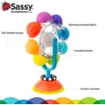 thumbnail image 4 of Sassy® Light Up Rainbow Reel Plateau Jouet, 4 of 5