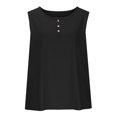 thumbnail image 4 of LSLJS Femmes Décontracté Ample Uni Coton Col Rond Sans Manches Aguichant Débardeurs, Débardeurs Camisole pour Femmes, 4 of 6