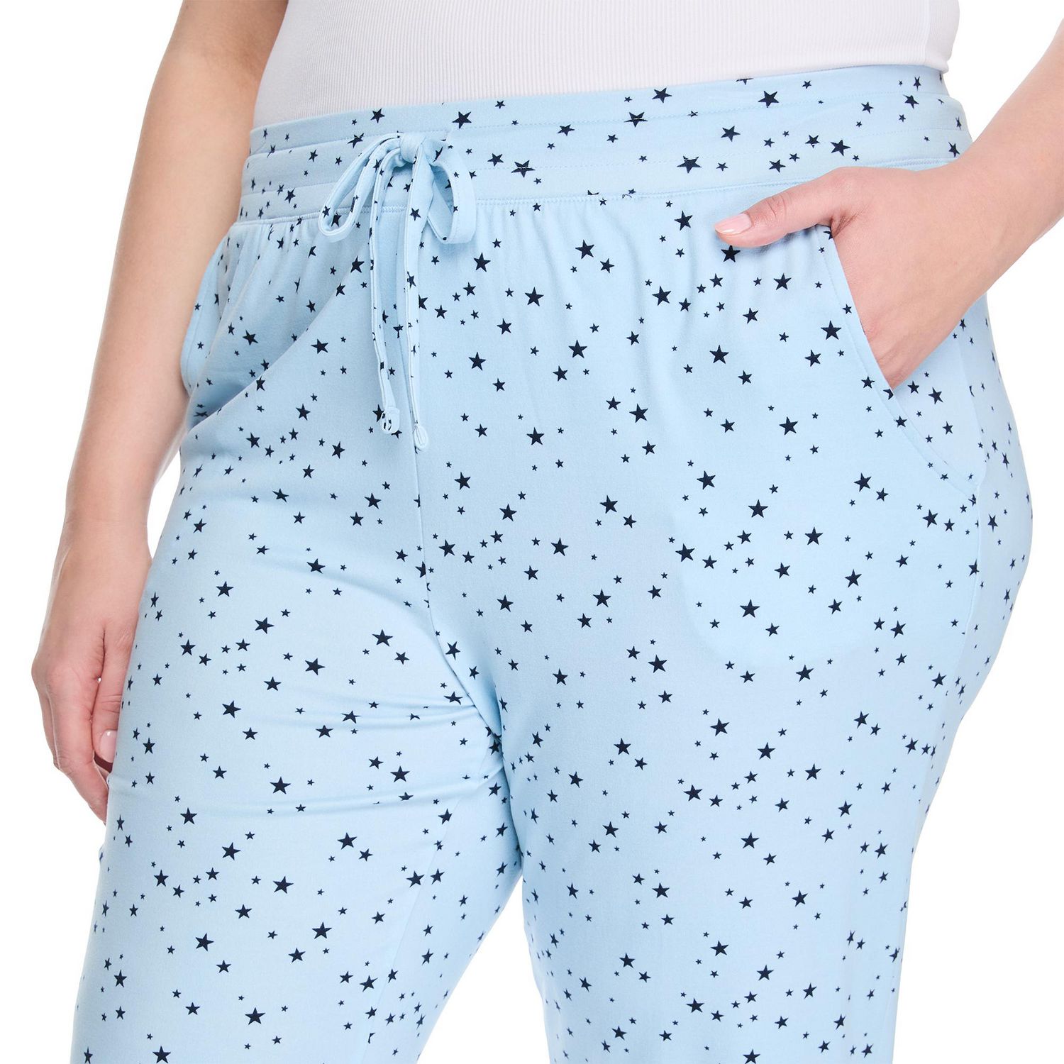Jogger de nuit à effet peau pêche George Plus pour femmes