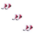 thumbnail image 1 of kurtrusly 1/2/3/5 2 Pcs/ensemble Bas de Compression pour Femmes Performance et Réduire la Fatigue Soulager rose Rouge P/M 3 Pcs, 1 of 6