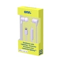 thumbnail image 4 of onn. Wired In-Ear Earphones with Lightning Connector, 4 of 4