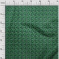 thumbnail image 3 of oneOone Velvet Forest Green Fabric Abstract Craft Projects Decor Fabric Printed By The Yard 58 Inch Wide, 3 of 4