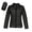 g-Noir, variante sur Veste Légère Chaude pour Femmes 2025 Veste d'Hiver Sans Capuche à Fermeture Éclair Complète Coupe-Vent avec Isolation Recyclée Manteau Court Ajusté Chaud Max Co Manteau Canard