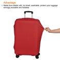 thumbnail image 3 of Unique Bargains Elastic Silk Travel Luggage Cover, Washable Protective Suitcase Protector Bag Red for 20 Inch Wheeled Suitcase, 3 of 5