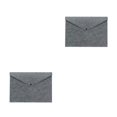 thumbnail image 3 of Youkk Convenient File Document Bag Store And Sort With Ease Easy Access To Supplies Felt Folder Organizer grey 2Set, 3 of 6