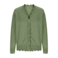 thumbnail image 1 of Erwazi Cardigan Sweaters for Women Fall Trendy Button Down Open Front Lightweight Cardigans, 1 of 7