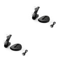 thumbnail image 2 of Transemion Dual Controller Dock Charging Station Stand For 4 black 150x110x125mm 2Set, 2 of 6
