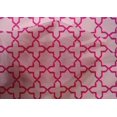 thumbnail image 4 of oneOone Cotton Silk Fabric Quatrefoil Block Printed Fabric 1 Yard 42 Inch Wide, 4 of 4