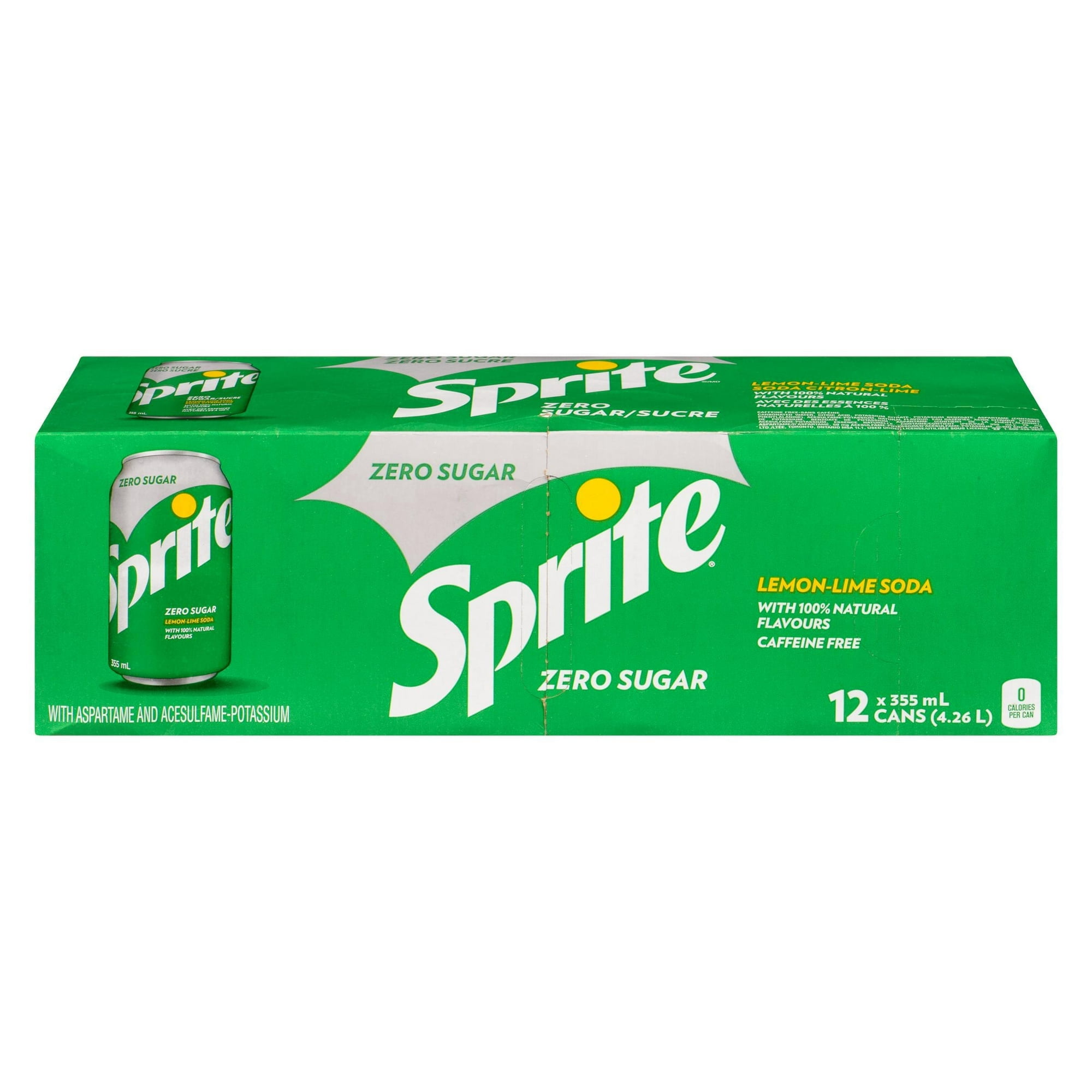 Sprite Zéro Fridge Pack Cannettes, 355 mL, 12 Pack