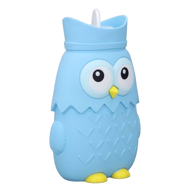 Heating Water Bag, Heat Preservation Portable Cold Therapy Hot Water Bag Cartoon For Winter Pink,Light Blue