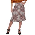 thumbnail image 1 of Moomaya Jupe en Poly Spandex avec Taille Élastique Jupe Imprimée Tenue d'Été pour Femmes, 1 of 5